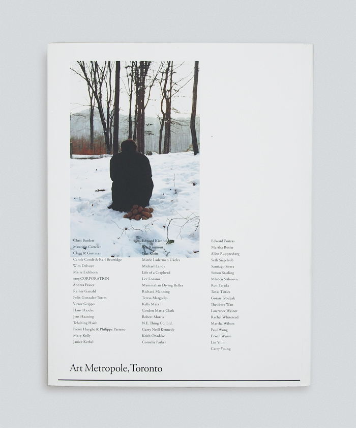 Commerce by Artists Back Cover